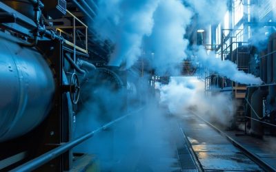 industrial-steam-release-stockcake